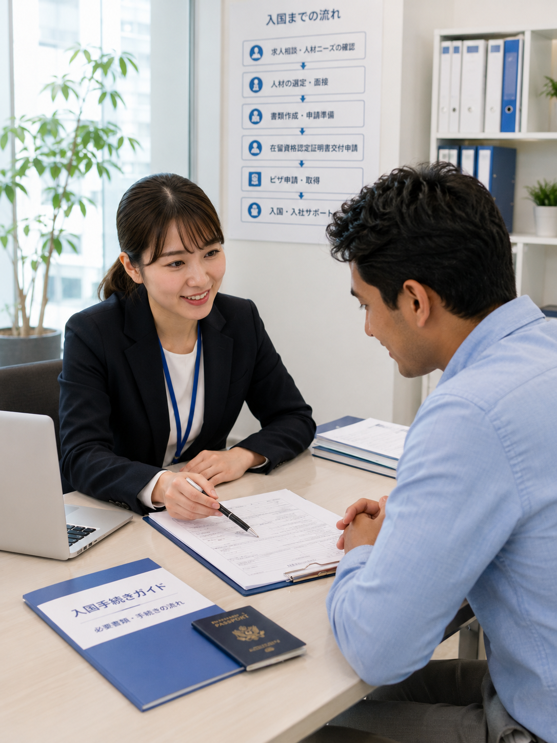 特定技能外国人材への登録支援・面談